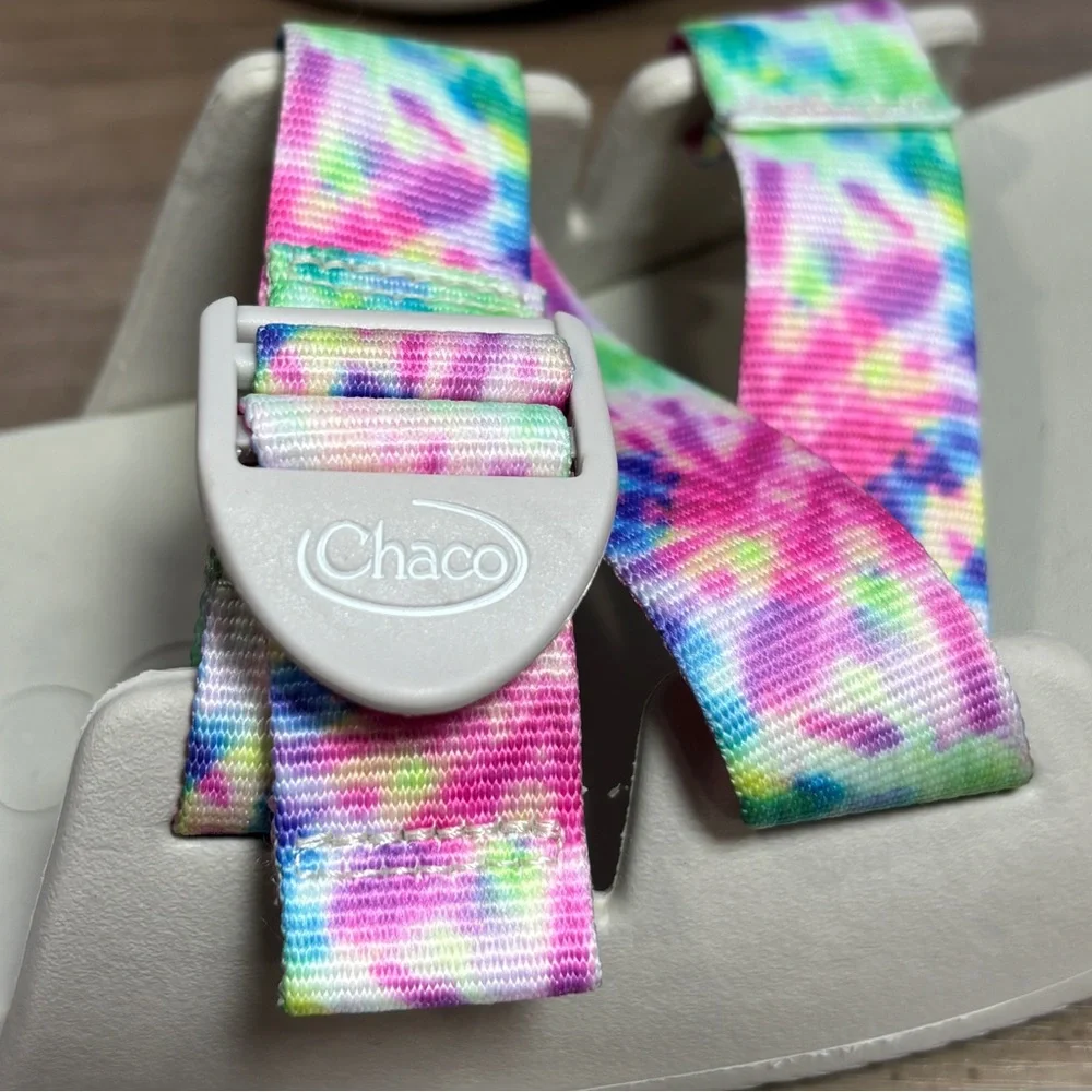 Chacos Chillos Tie‎ Dye Slide Sandals - size 7